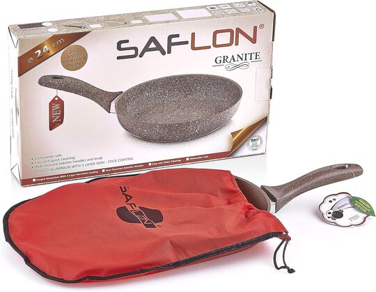 SAFLON 24 CM GRANİT TAVA