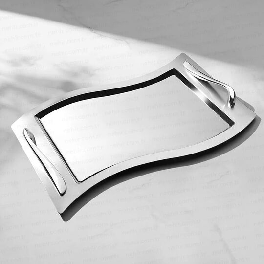 NEHİR LARA SADE ÇAY TEPSİ