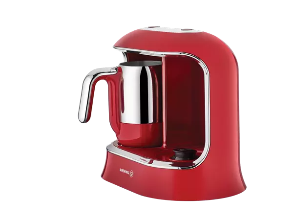 KORKMAZ A861 KAHVEKOLİK ÇİFTLİ KAHVE MAKİNESİ KIRMIZI