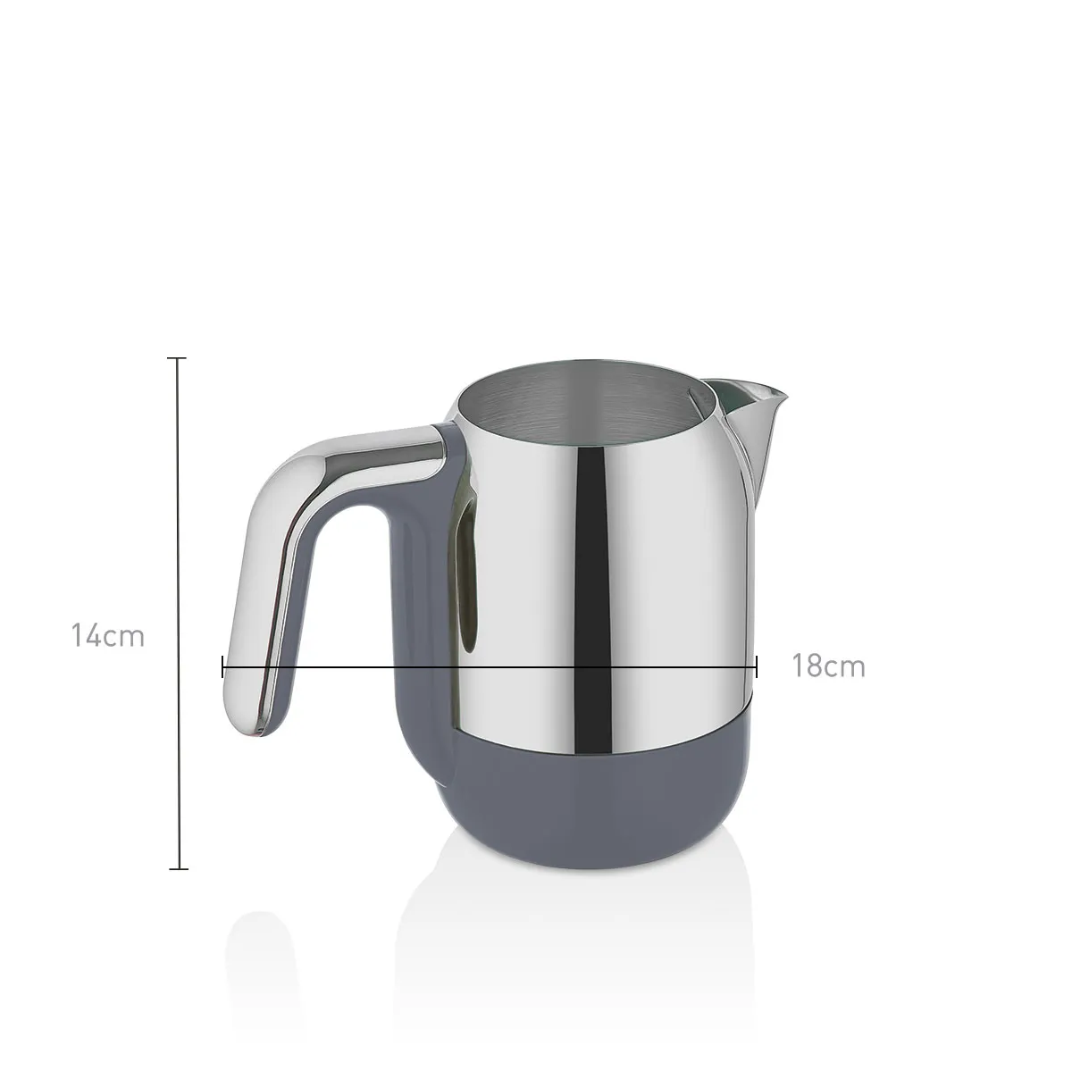 KORKMAZ A861-06 KAHVEKOLİK ÇİFTLİ KAHVE MAKİNESİ İNOX/KROM