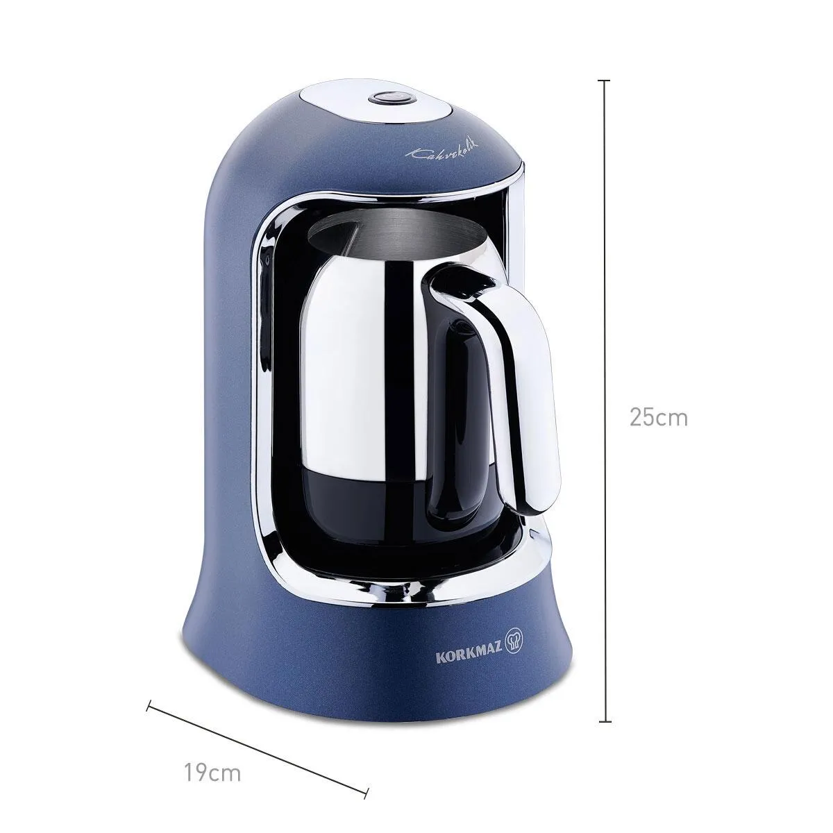 KORKMAZ A860-08 KAHVEKOLİK TEKLİ KAHVE MAKİNESİ AZURA