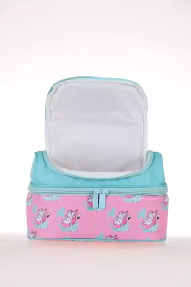 Kids & Love Design Pink Unicorn Beslenme Çantası 24x15x15 (l7075)