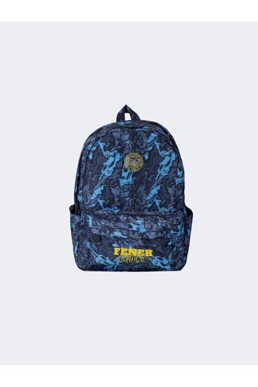 Sarı Logo Detaylı Çift Gözlü Batik Çanta / 23709