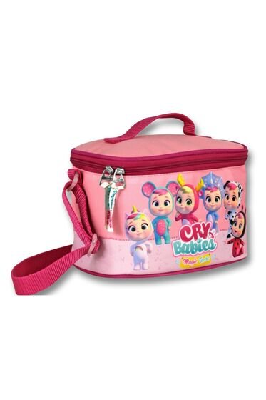 Ümit Çanta Cry Babies Fantasy Bordo-Pembe Kız Çocuk Isı Yalıtımlı Beslenme Çantası