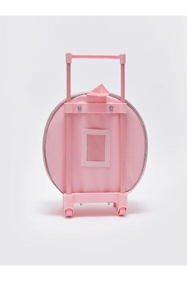 LCW ACCESSORIES Baskılı Kız Çocuk Çekçekli Çanta