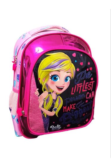 Polly Pocket Lisanslı Kiz Çocuk İlkokulu Çantası 21480 Fuşya