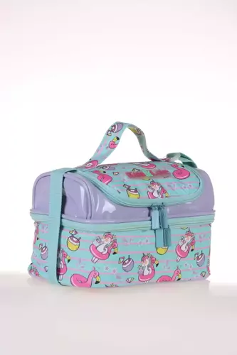 Kids & Love Unicorn Rugan Pullu Beslenme Çantası 24x15x15 (l7068)