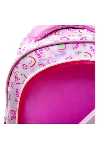 Okul Çantası Soft Rainbow Pembe Kız Çocuk Ilkokul Sırt Çantası