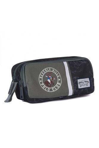 Bhpc76162 Siyah Gri Unisex Çift Bölmeli Kalemlik Kalem Kutusu