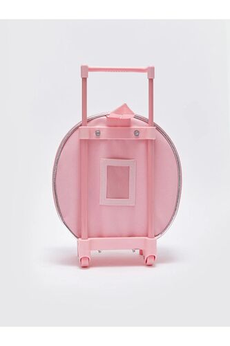 LCW ACCESSORIES Baskılı Kız Çocuk Çekçekli Çanta