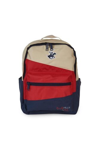 Bhpc75556 Bej/kırmızı/lacivert Unisex Sırt Çantası
