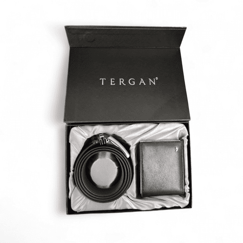 Hakiki Deri Erkek İkili Ofset Hediye Seti S1SE00006786