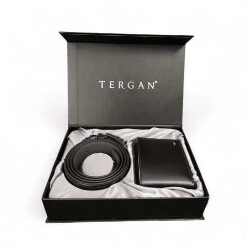 Hakiki Deri Erkek İkili Ofset Hediye Seti S1SE00006786