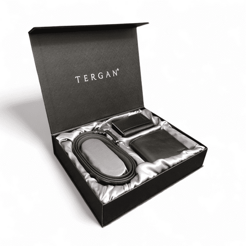 Hakiki Deri Erkek Üçlü Ofset Hediye Seti S1SE00006787