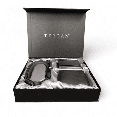 Hakiki Deri Erkek Üçlü Ofset Hediye Seti S1SE00006787