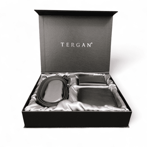 Hakiki Deri Erkek Üçlü Ofset Hediye Seti S1SE00006787