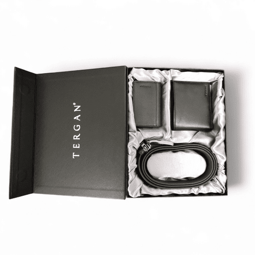 Hakiki Deri Erkek Üçlü Ofset Hediye Seti S1SE00006787