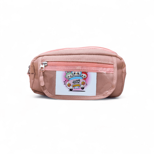 Kore Tarzı Beş Bölmeli Aksesuarlı Beslenmeli ve Kalemlikli 3 lü Okul Çanta Seti