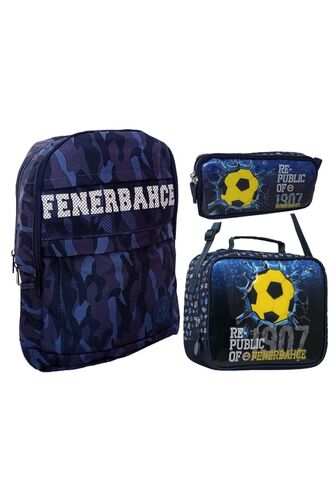 Fenerbahçe Okul Çantası Beslensı Kalemlik 3'lü Set