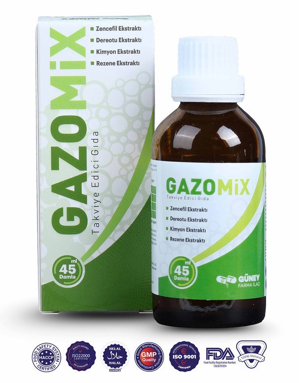 Gazomix Takviye Edici Gıda 45 ml