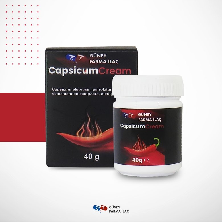 Capsicum Ağrı Kremi (40gr) (2'li Paket)