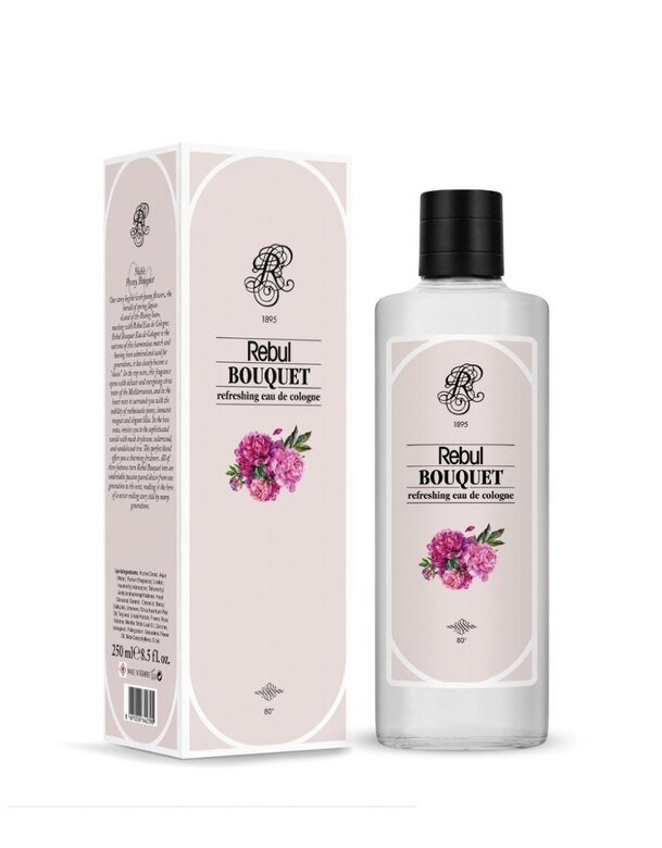 Rebul Bouquet Kolonya Cam Şişe 250 Ml - Miadsız