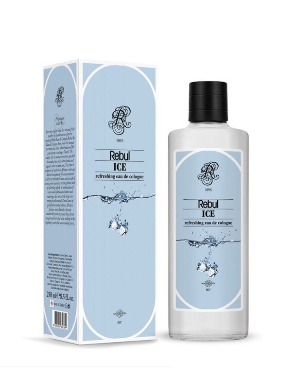 Rebul Ice Kolonya Cam Şişe 250 Ml - Miadsız