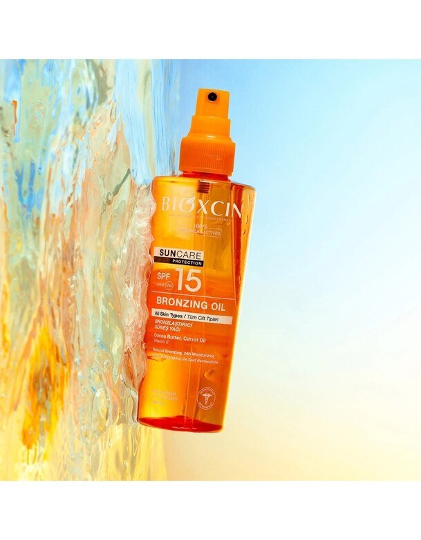 Bioxcin Sun Care Bronzlaştırıcı Yağ SPF15 200 ml 31187