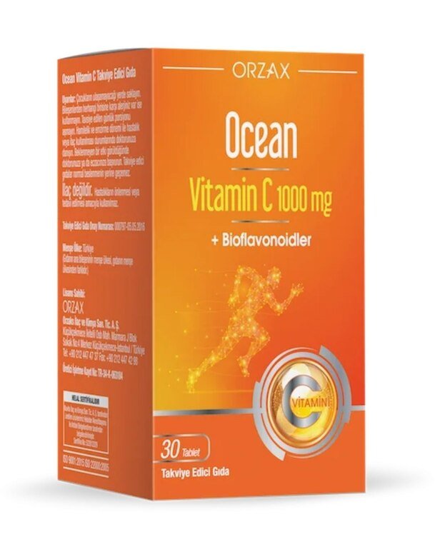 Ocean Vitamin C 1000 mg 30 Tablet