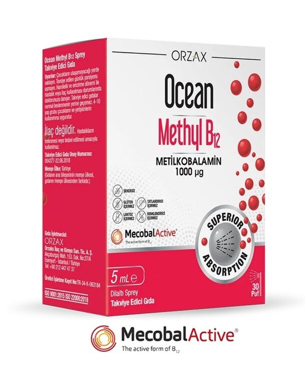 Ocean Methly B12 10 Ml