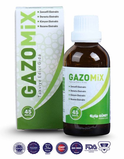 Gazomix Takviye Edici Gıda 45 ml