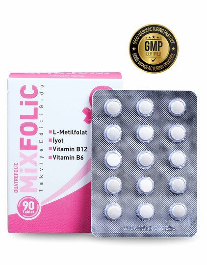 MIXFOLIC 90 TAKVİYE EDİCİ GIDA