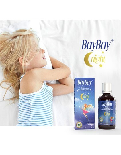 Baybay Night Melisa İçeren Bitkisel Damla 50 Ml