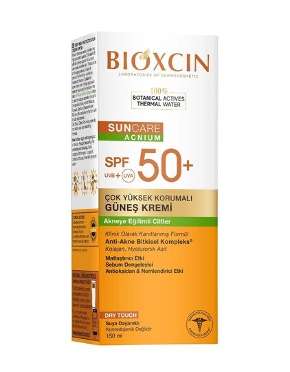 Bioxcin Sun Akneye Eğilimli Ciltler Güneş Kremi SPF50+ 50 Ml - Miadsız