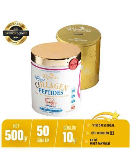 Kiperin Collagen Peptitler içeren Diyet Takviyesi(50günlük) 3509