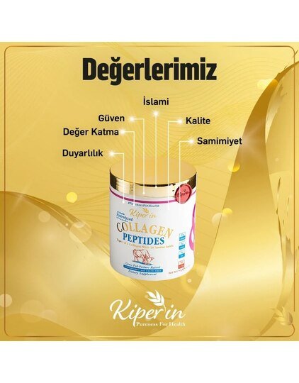 Kiperin Collagen Peptitler içeren Diyet Takviyesi(50günlük) 3509