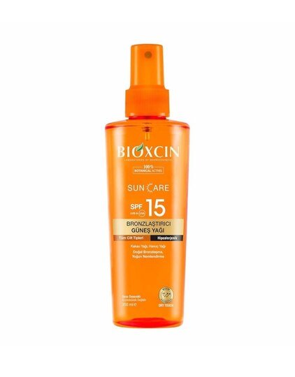 Bioxcin Sun Care Bronzlaştırıcı Yağ SPF15 200 ml 31187