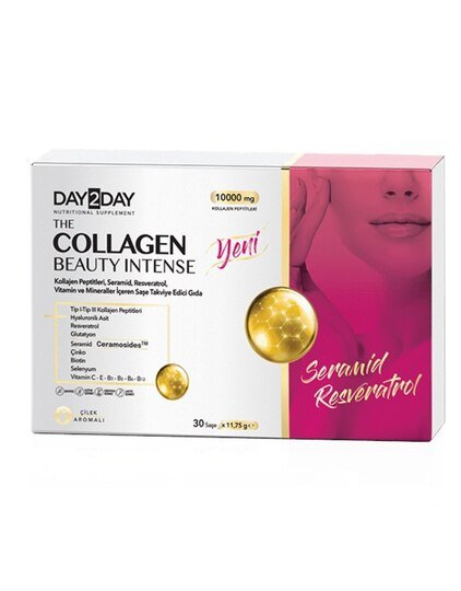 Day2Day The Collagen Beauty Intense Çilek Aromalı 30 Saşe