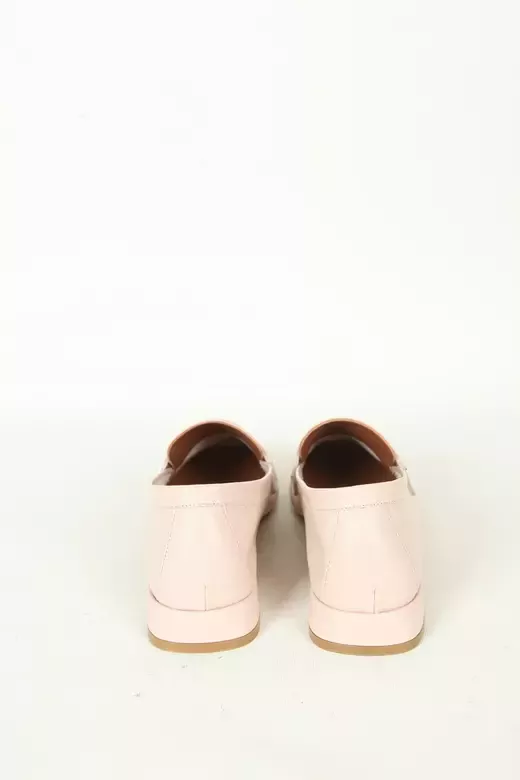 Kadın Deri Babet Mavi