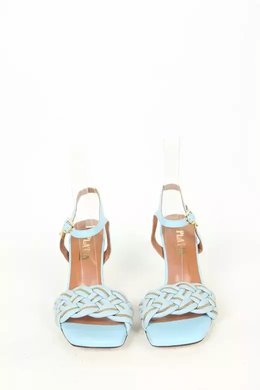 Kadın Detay Örgülü Sandalet