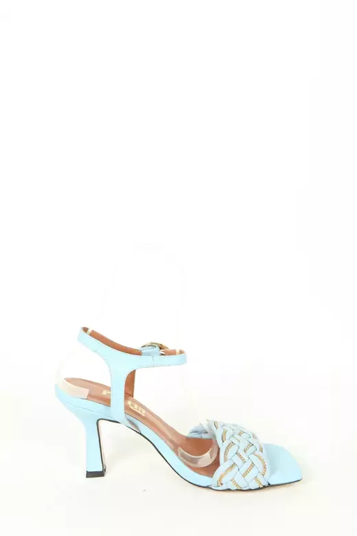 Kadın Detay Örgülü Sandalet