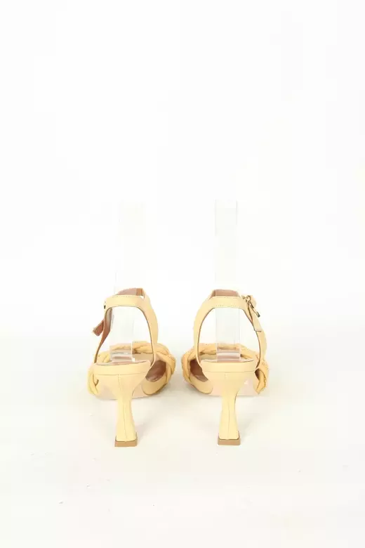 Kadın Detay Örgülü Sandalet