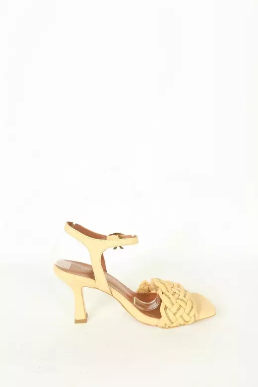 Kadın Detay Örgülü Sandalet