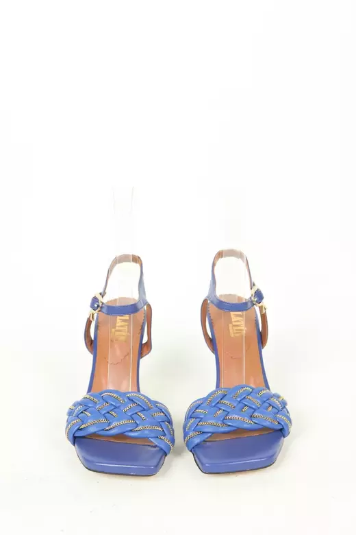 Kadın Detay Örgülü Sandalet