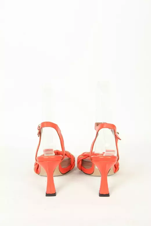 Kadın Detay Örgülü Sandalet