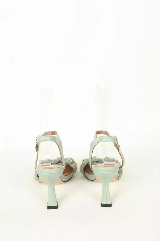 Kadın Detay Örgülü Sandalet