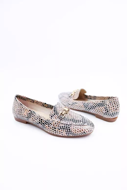 Kadın Hakiki Deri Babet Bej