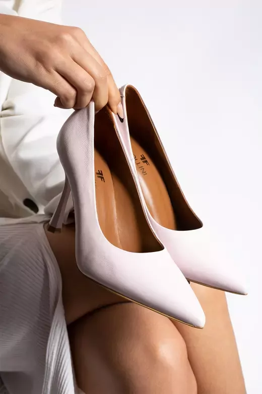 Kadın Deri Stiletto