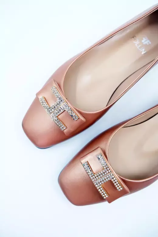 Kadın Hakiki Deri Babet Bakır