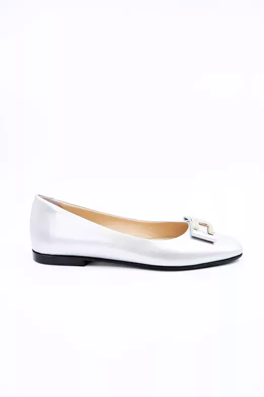 Kadın Hakiki Deri Babet Lame